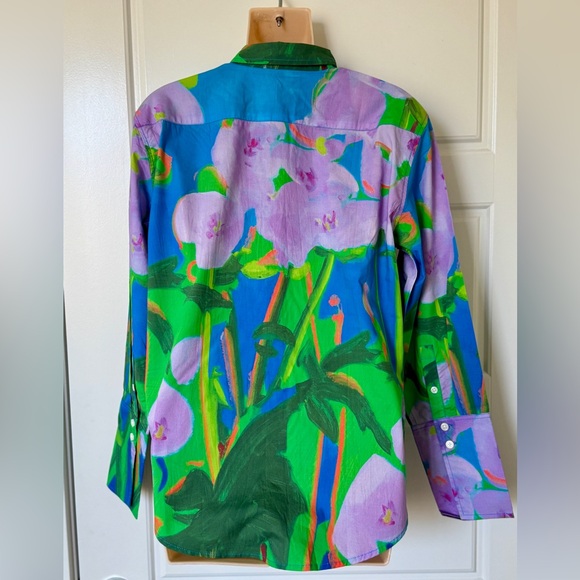 NWT J Crew button down shirt, limited rare “Nicole Wittenberg” collaboration - Picture 7 of 12